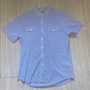 IZOD Men’s Short Sleeve Button Up Shirt